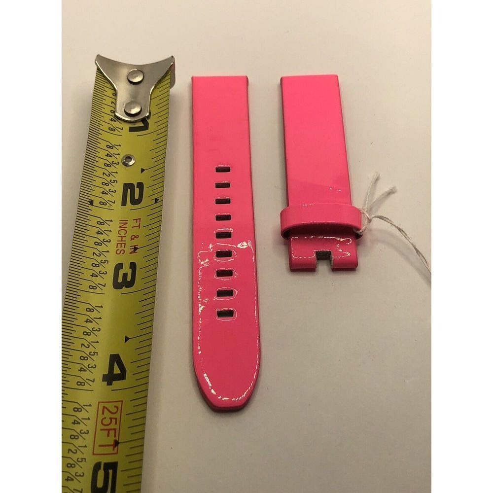 Diesel Watch Band Parts 2 Piece Strap No Clasp Leather Pink DZ75590 18mm PY362